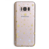 Starry Night Clear Samsung Case