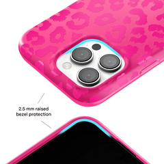 Even Hotter Pink Leopard iPhone Case