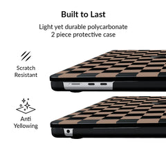 Mocha Vibe Check MacBook Case