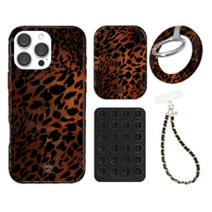 Leopard Tort iPhone Bundle Set - Grip