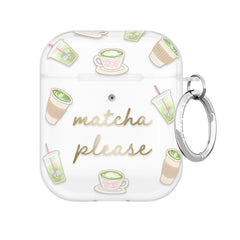 Matcha Please AirPod Case