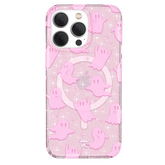 Ghosted Pink Glitter iPhone Case