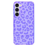 Electric Purple Leopard Samsung Case