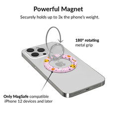 Snoopy Pink Pumpkins MagSafe Grip Ring