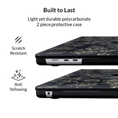 Floral Rose Gold MacBook Case