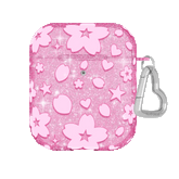 Cherry Blossom Glitter AirPod Case