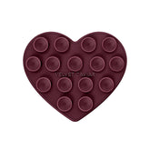 Burgundy Heart MagSafe MightyGrip