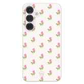 Pink Peony Floral Samsung Case