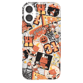 Snoopy Halloween Varsity Glitter iPhone Case