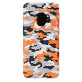Orange Camo Samsung Galaxy Case