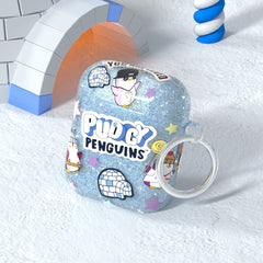 Pudgy Penguins Iceberg Glitter AirPod Case