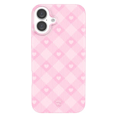 Dolly Pink Gingham iPhone Case