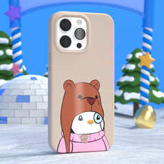 Pudgy Penguins Huddle Up iPhone Case