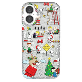 Snoopy Christmas Glitter iPhone Case