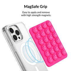 Hot Pink MightyGrip MagSafe Mount
