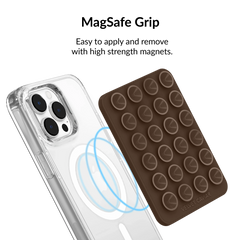 Espresso Brown MightyGrip MagSafe Mount