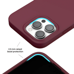 Burgundy 1990 iPhone Case
