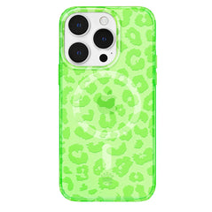 Key Lime Leopard iPhone Case