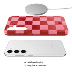 Rose Vibe Checkered Samsung Case