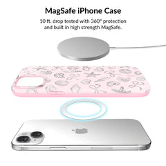 Pink Coastal Seashells iPhone Bundle Set