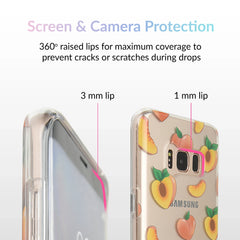 Just Peachy Samsung Clear Case