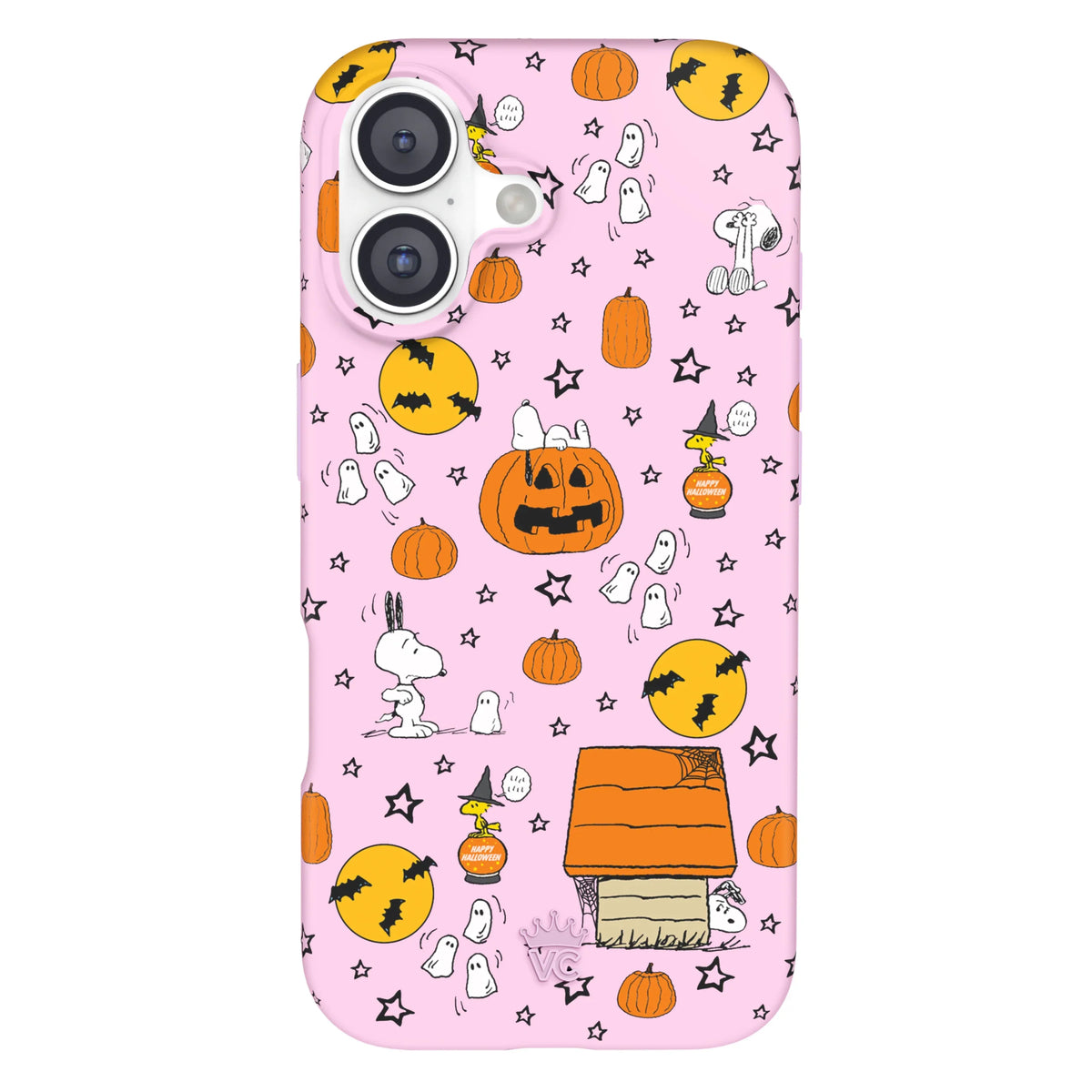 Snoopy Pink Pumpkins iPhone Case