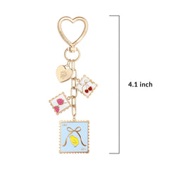 Spring Whimsy Stamps Bag Charm