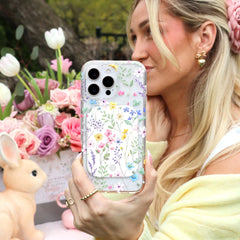 Enchanted Floral Portable MagSafe Charger Power Pack