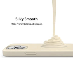 Beige Silicone iPhone Case