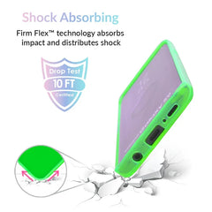 Neon Green Clear Samsung Case