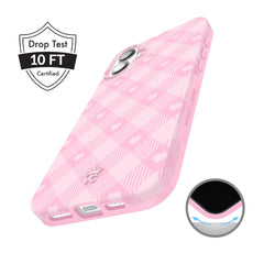 Dolly Pink Gingham iPhone Case