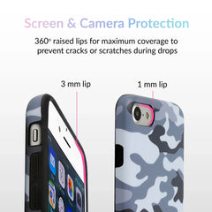 Gray Camo iPhone Case