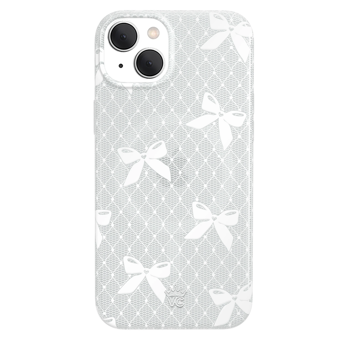 Vintage Lace Bows iPhone Case