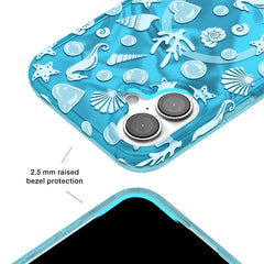 Aquamarine Holo iPhone Case