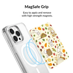 Snoopy Autumn Leaves MagSafe Wallet
