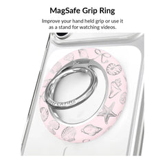 Pink Coastal Seashells iPhone Bundle Set