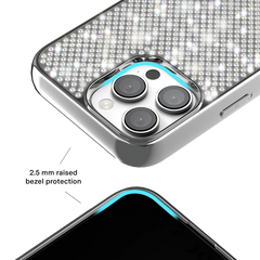 Chrome Caviar Crystals iPhone Case