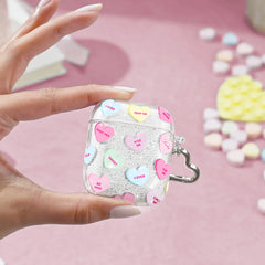 Sweet Hearts Glitter AirPod Case