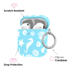 Aquamarine Holo AirPod Case