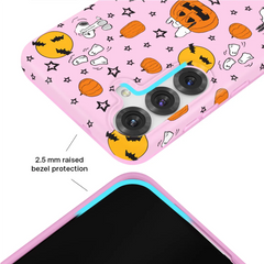 Snoopy Pink Pumpkins Samsung Case