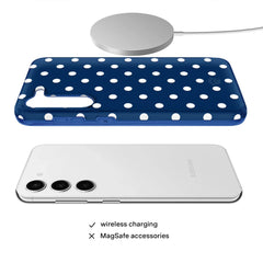 Midnight Polka Dot Samsung Case