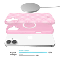 Dolly Pink Gingham iPhone Case
