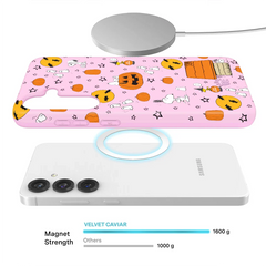 Snoopy Pink Pumpkins Samsung Case