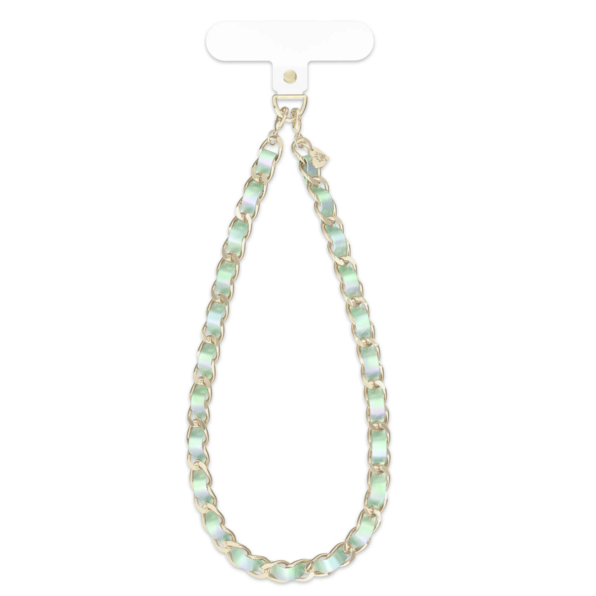 Mermaid Holo Leather Chain Phone Charm