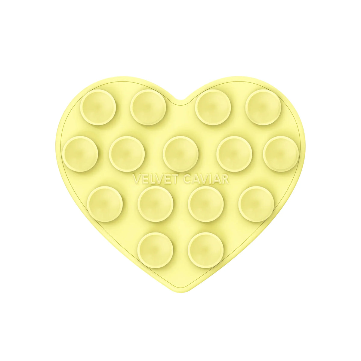 Butter Yellow Heart MagSafe MightyGrip