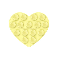 Butter Yellow Heart MagSafe MightyGrip