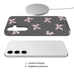 Lacy Pink Bows Samsung Case