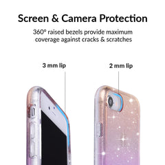 Ombre Stardust Glitter iPhone Case