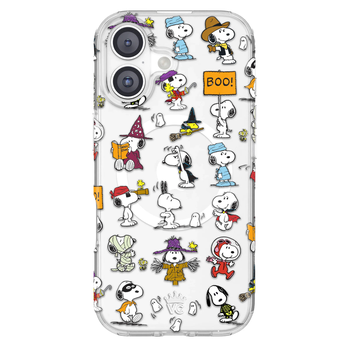 Snoopy Spooky Moods iPhone Case