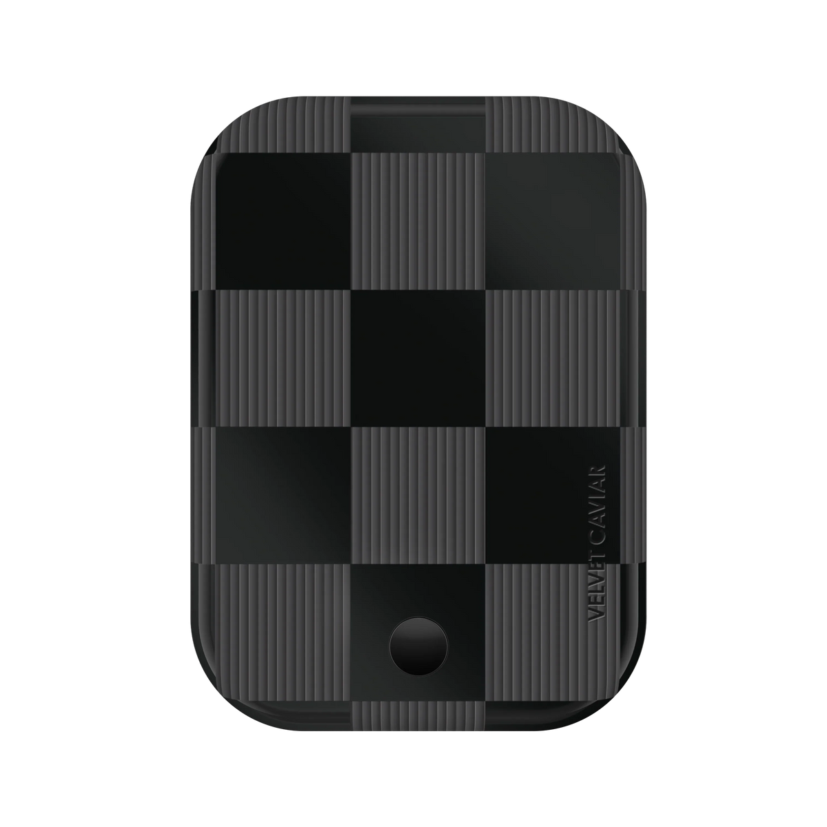 Noir Vibe Checkered Portable MagSafe Charger Power Pack